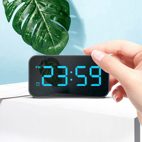 Despertadores Con Pantalla De Espejo Led Digital Con Control