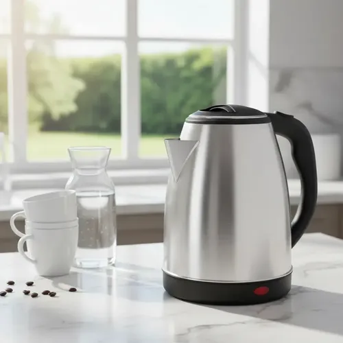 Chaleira Elétrica 1,8l Inox Desligamento Automático Inox