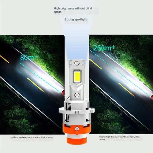 2pcs D2s/r Automotriz Luces Led 1:1 Blanco 35w 12v