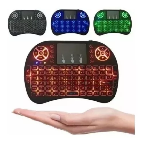 Mini teclado programável teclas, concha de acrílico, teclado para jogos sem  fio, portátil, fácil de instalar, interface tipo C, modo, sem receptor