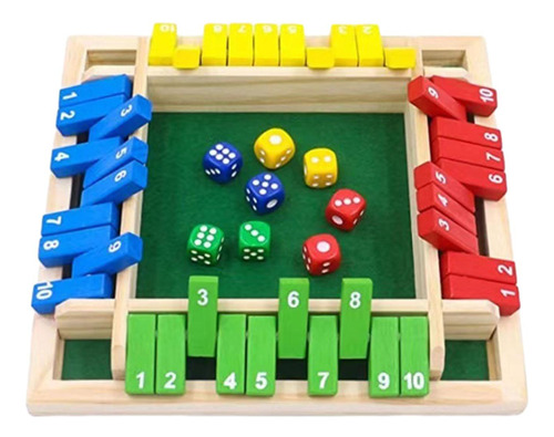 Cierra La Caja,, Juego De Mesa De Matemáticas, Juego De