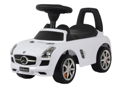 Mercedes Benz Sls Amg Push Car, Blanco