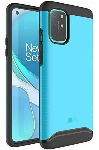 Funda Para Oneplus 8t 5g Doble Capa A Prueba De Golpes Azul