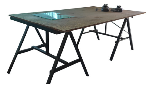 Mesa De Trabajo Especial P/cortar Vidrios 2,44x1,40x1,00 (Usado)