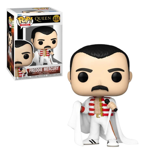 Funko Pop! Queen - Freddie Mercury con Capa #414