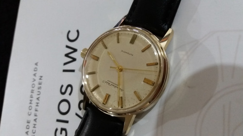 Iwc Schaffhausen Top Men Automatico Linda Máquina Revisado