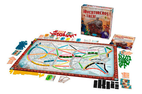 Juego De Mesa Aventureros Al Tren Español - Days Of Wonder