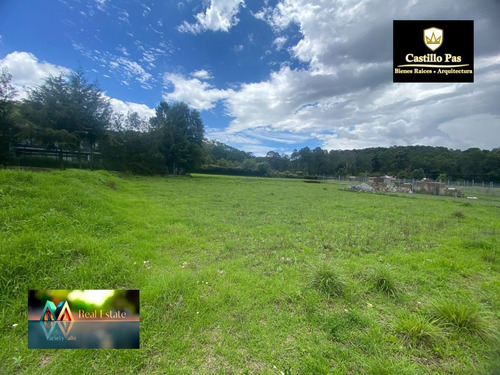 Terreno Plano En Acatitlán, Valle De Bravo Excelente Ubicación