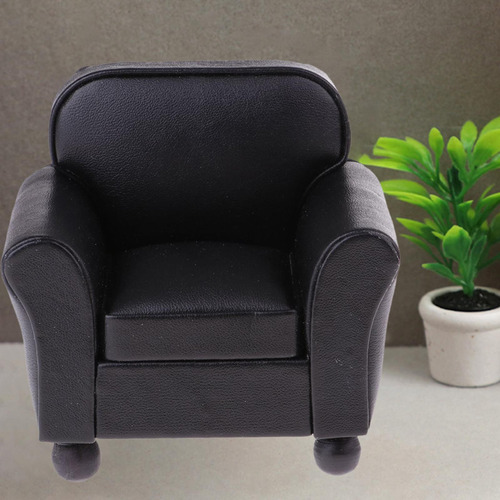 Mini Modelo De Sofá Para Casa De Muñecas 1:12, Muebles De