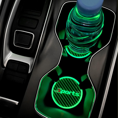Posavasos Para Coche Con Luz Nocturna Portavasos Para Coche