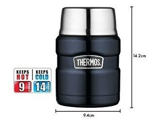 Termo Para Comida Thermos De Acero Inox Boca Ancha De 0,5 L
