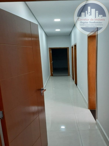 Casa Nova No Condominio Vista Verde Em Indaiatuba Com 3 Dormitorios Sendo 1 Suite - Ca00068 - 68198466