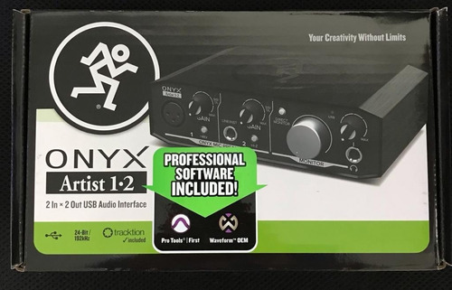 Interface De Audio Usb Onyx Artist 1.2 Mackie 