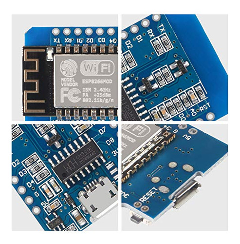 Módulo Dorhea Esp8266 Esp-12 Nodemcu D1 Wemos Lua 4 Millones