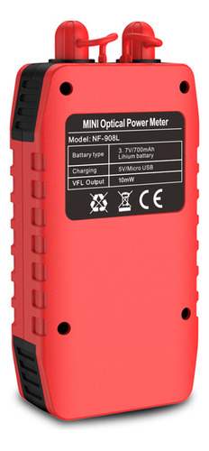 Medidor De Potencia Óptica Power Lcd Nf-908l Noyafa Vfl Digi
