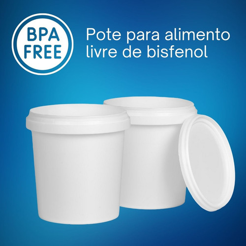 Pote Para Comprar No Rj 1l Com Tampa 15 Pçs