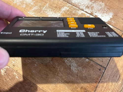 Metrónomo Afinador Cherry Cmt-30 Funcionando Perfeitamente (Usado)