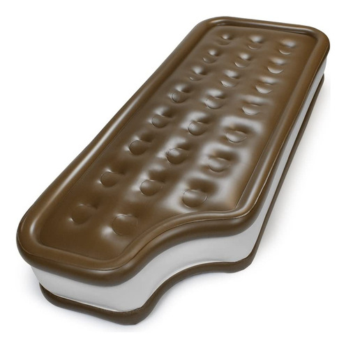 Sandwich De Helado Inflable Flotante Para Alberca De 1.83mts