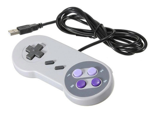 Kit 3 Controle Usb Super Nintendo Snes Joystick