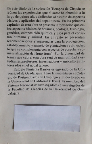El Nopal Tunero (Usado)