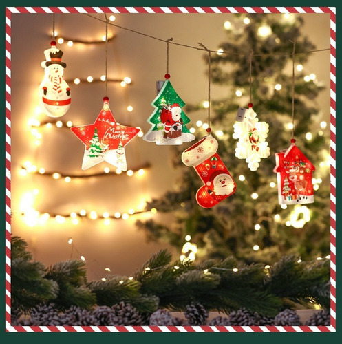 . Luces De Decoración De Ventana De Cuerda De Árbol De