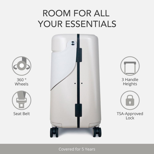 Equipaje De Mano Miamily De 4 Ruedas Con Asiento Para Niños