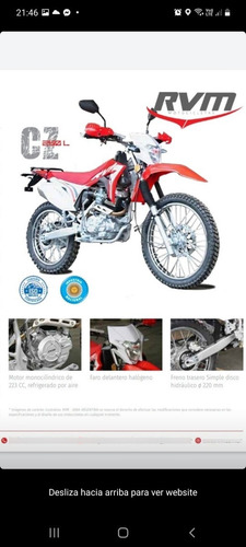 Imagen 5 de 15 de Rvm Cz250 L