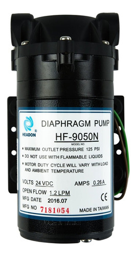 Ispring Pmp5 Bomba Refuerzo Para Filtro Agua Osmosis Inversa