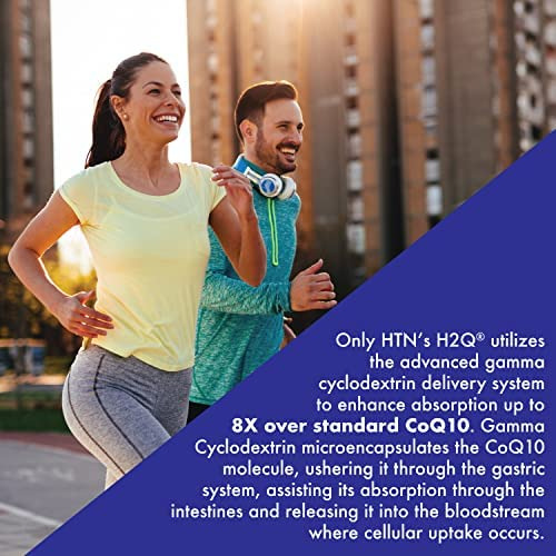 Health Thru Nutrition H2q Coq-10 Com Absorção 8x Acima Do Pa