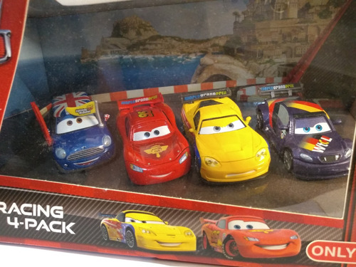 Disney Pixar Cars 2 Movie Racing 4 Pack - Pack 1 Cars 2