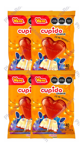 Cupido Chamoy Chile Paleta 160 Pz Vero