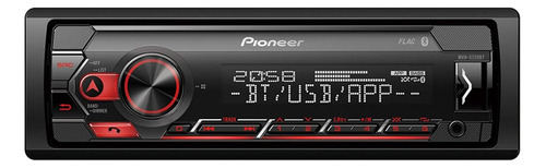 Pioneer Mvh-s320bt 1-din Receptor Con Bluetooth, Iluminación