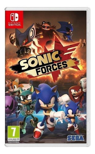 Imagen 1 de 4 de Sonic Forces Standard Edition SEGA Nintendo Switch  Físico