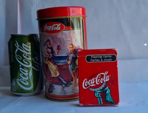Coca Cola Coleccion Latas Y Naipes.