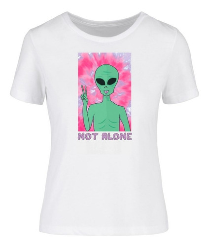 Not Alone | Playera De Mujer Con Estampado Digital