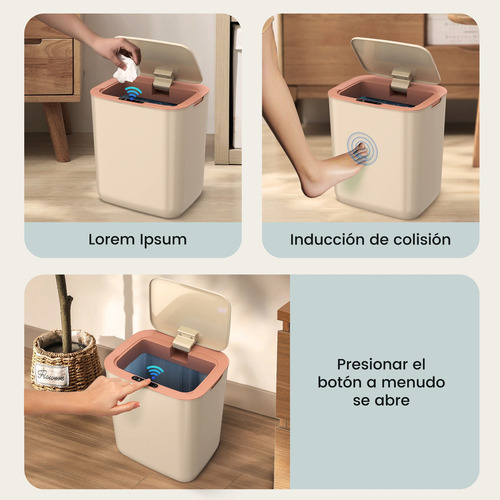 18l Recargable Sensor Inteligente Cubo De Basura Para Cocina