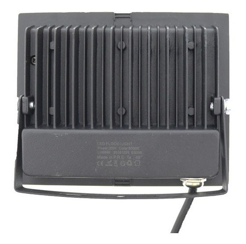 Reflector Mini Led Exterior Intemperie Agua Luz Blanca 10w