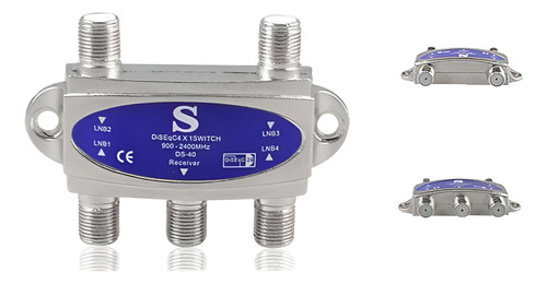 Diseqc Switch 4x1 - Supermax 4 Satelites En 1 Entrada