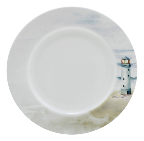Vajilla De 12 Piezas Mikasa Seaside Coastal Bone China, Lige