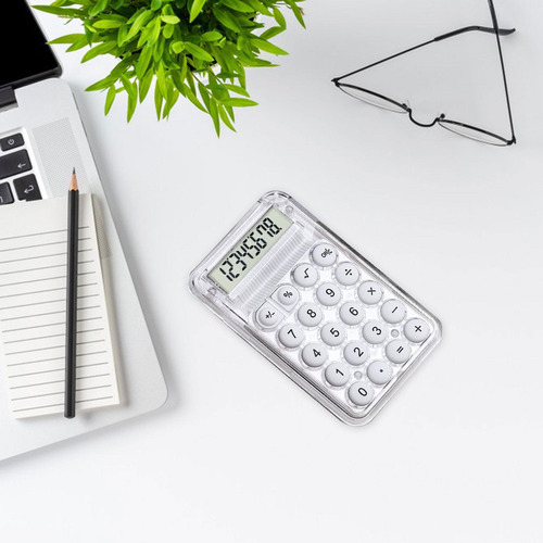 Calculadora De Escritorio, Mecánica, Electrónica Mini,