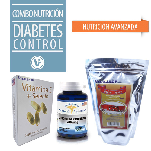 Combo Nutrición Diabetes Control