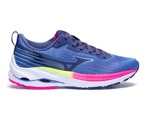 Tênis Mizuno Wave Dynasty 4 Feminino Azul Safira