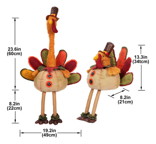 - Muñeca De Pavo De Acción De Gracias Con Forma De Animal