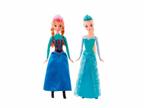 Princesas De Disney Frozen Anna Y Elsa Hasbro Motociclo