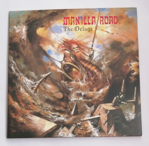 Manilla Road - The Deluge ( L P Ed. Europa 2014 Poster)