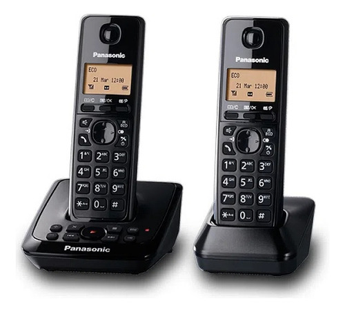Telefono Panasonic Inalambrico + 2 Bases + Altavoz Kx-tg2722