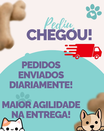 Kit 5 Un Bifinho Cachorro Keldog Mix De Cereais E Maçã 55g