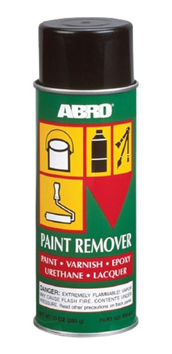 Aerosol Removedor De Pinturas Incoloro X 283gr Abro