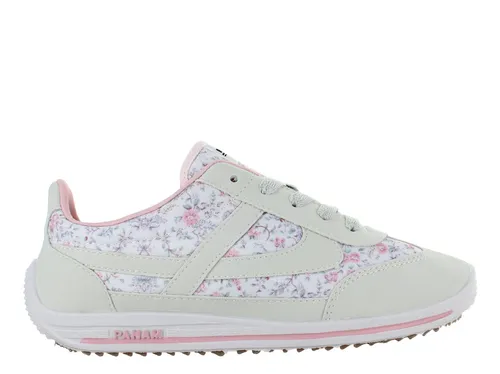 Panam Tenis Casual Moda Confort Textil Floral Mujer 81606