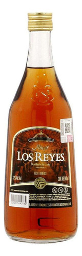 Pack De 6 Aguardiente Domecq Añejo Los Reyes 940 Ml